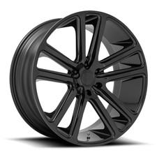 Dub 1pc S256 Flex 22x9.5 6x5.5 Gloss Black Wheel 22 25mm For Nissan Truck Rim