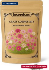 Crazy Cosmos Mix Wildflower Seeds for Planting - 1 oz - 5000+ Seeds, Easy to Gro 279.68 per gallon