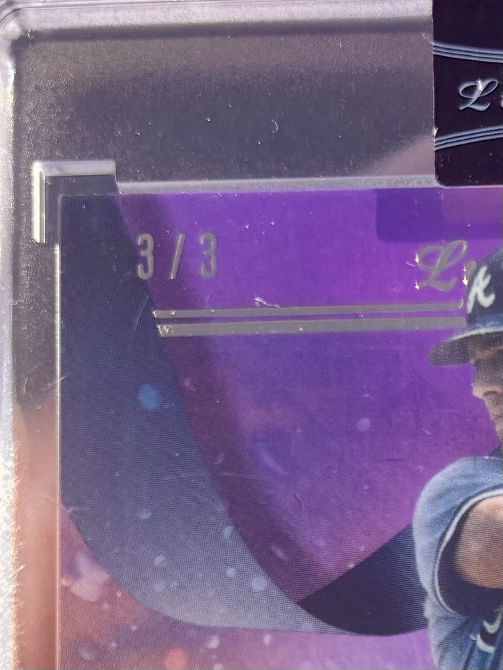 Raro 2023 Topps Luminaries Hit Kings Dale Murphy automático/3. ¡Envío gratis! Foto 3 de 3