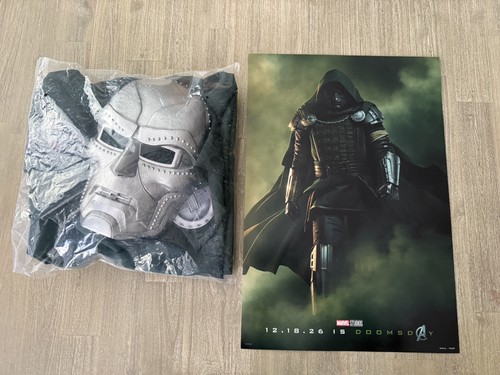 Comic Con 2026 Hall H - Doomsday POSTER Mask & Cape!- MCU Avengers LE 7000 SDCC