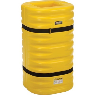 42''H x 24''W Column Protector 12'' Column Opening Yellow