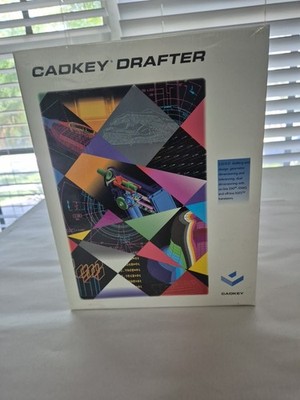 CADKEY Drafter Version 6 - Vintage MS-DOS CAD Software Big Box - See Photos