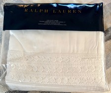 RALPH LAUREN HOME WEST VILLAGE HARLOWE KING DUVET COMFORTER COVER 645.