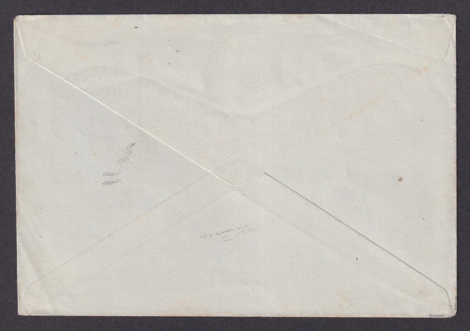 БЕЛЬГИЯ 1953, Обложка в Англию, Специальная отмена Конгресса ВПС - Изображение 2 из 3