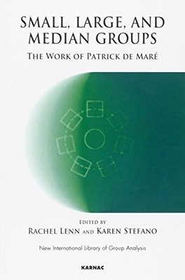SMALL, LARGE AND MEDIAN GROUPS: THE WORK OF PATRICK DE By Rachel Lenn & Karen