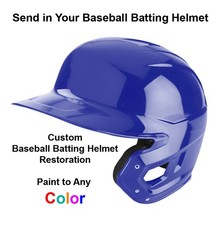 Customer SEND IN Baseball Batting Helmet  Re...