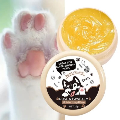 20g Dog Nose and Paw Balm Dog Paw Cream Cats Dogs Paw Protector Cream Pet Feet M