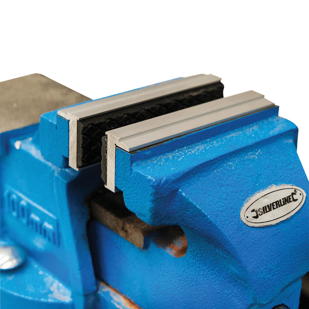 100mm Soft Vice Jaws Magnetic Rubber Face Insert Pads Engineers Mechanics Vices