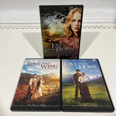 Lot of 3 Love Comes Softly Series DVD | Enduring Promise Finds A Home Takes Wing - Image 1 of 3