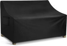 Funda impermeable para sofá de patio, sofá de exterior de 3 plazas