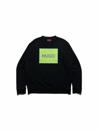 Hugo Boss, Vintage Hugo Boss Duragol crew neck sweatshirt box logo