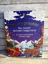 New Storygraphic The Night Before Christmas Coloring Book of Holiday Magic