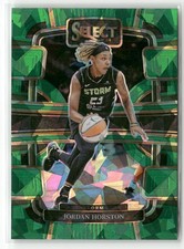 2024 Panini Select WNBA #82 Jordan Horston Prizms Green Ice
