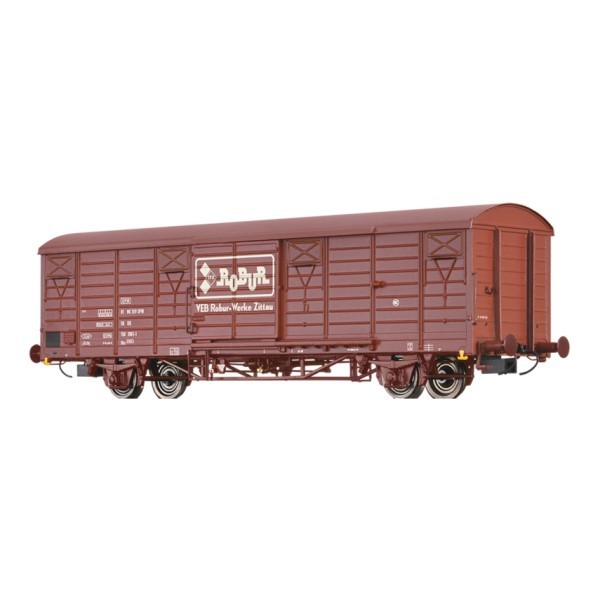 Brawa 49932 Gedeckter GüTerwagen Gbs1500 'Robur', Dr, Ep.Iv H0 + Neu-image