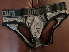 Mesh Jockbrief Iron Grey Size Small