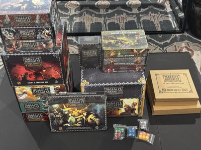 Massive Darkness 2: Hellscape Kickstarter Bling All In Collection!