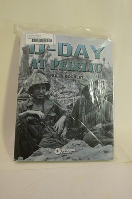 D-DAY at PELELIU CORRECTED RULES AND HARD BOARD ONLY-2nd EDITION