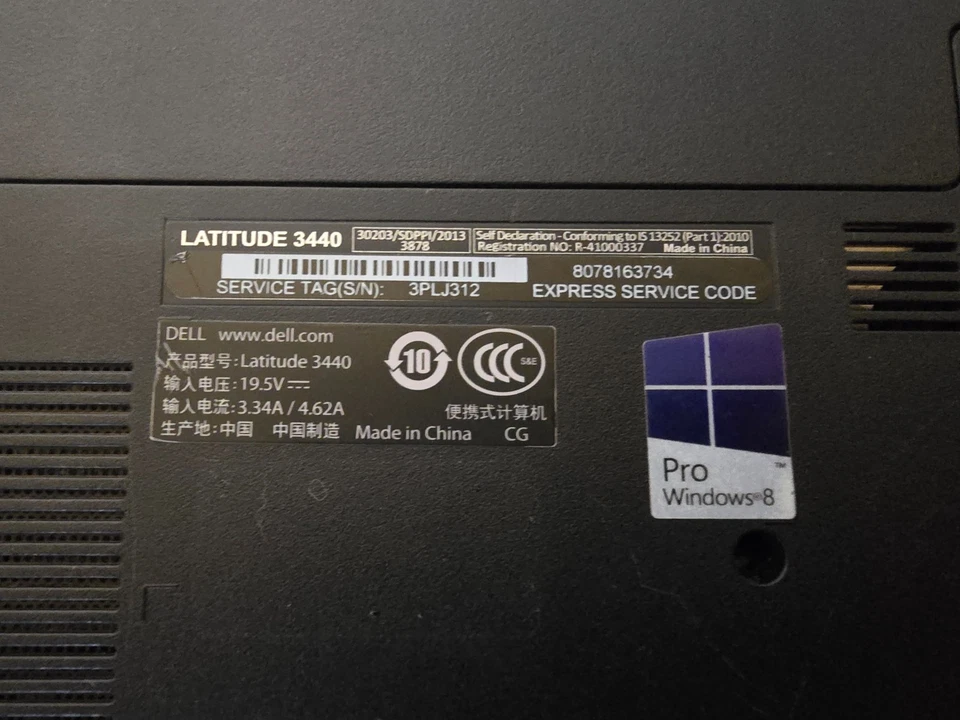 Dell Latitude 3440, Core i5, 8 GB de RAM, 128 SSD, Windows 11 Pro Foto 4 de 4