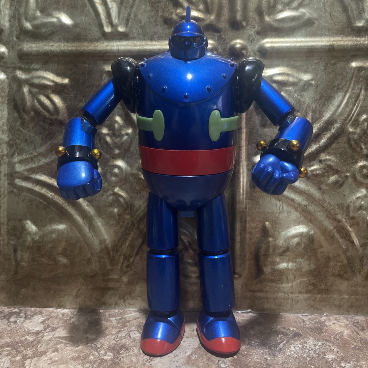 超合金魂 鉄人28号 GX-24 SOUL OF CHOGOKIN Metallic Blue Die-Cast Soul of Chogokin GX-24 Tetsujin 28 Go