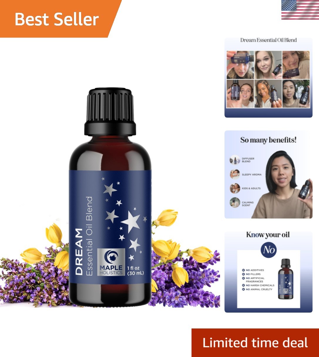 Blend For Diffuser - Dream Essential Oils For Diffusers A...
