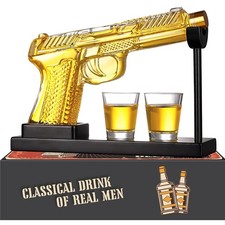 Whisky Karaffe Dekanter Set Geschenkset für Männer Feste Weihnachten