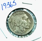 Pretty 1936"San Fran" higher-grade buffalo, 3/4 horn, "Fine" details, EYE-APPEAL