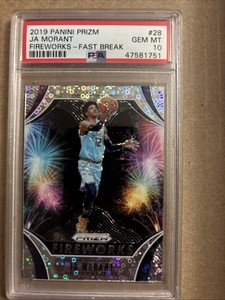 PSA10 2019プリズム ジャモラント ラックオブザロッタリー シルバー Ja Morant Prizm Psa 10 | eBay
