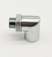Exhaust 02 Lambda Boss Extended 90 Degree Stainless Steel Sensor 1.5mm x M18 MIJ