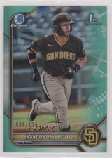 2022 Bowman Chrome Prospects Aqua Refractor /125 Brandon Valenzuela #BCP-28 n1u