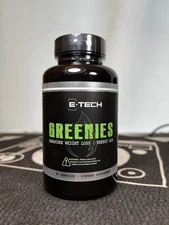 HIGH STIM Greenies E-Tech Fat Burner Focus Pre Workout comparable to Dark  Labs 