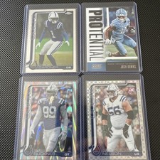  NFL 4 Card Lot Downs/Nelson/Gardner/Buckner