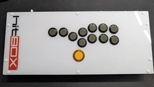 HITBOX Arcade Fighting Game Controller (PC/PS4) w/ Crown/Samducksa buttons.