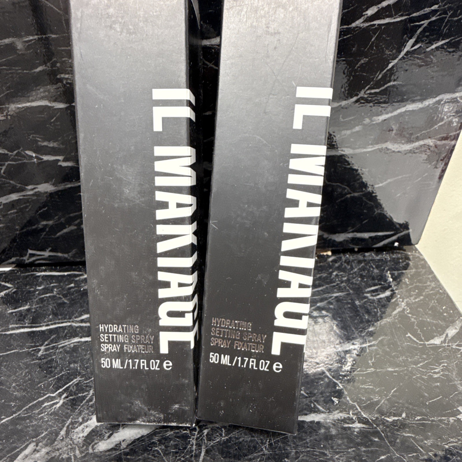 2x IL MAKIAG HYDRATING SETTING SPRAY 1.7 oz BOXED