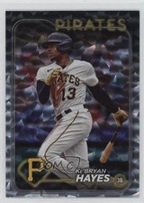 2024 Topps Series 1 Silver Crackle Foil Ke'Bryan Hayes #218 1as3
