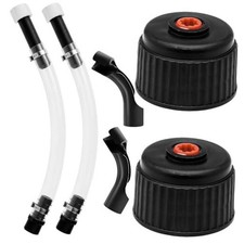 6 Pieces Fuel Filler Jug Hose Racing Fuels Replacement Cap LC2 fuel jug hose