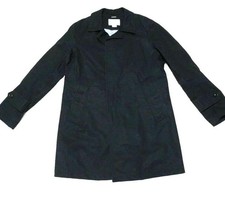 Black A-Line Casual Formal Coat in Size S by nanamica with GORE-TEX