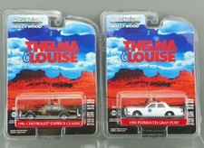 Greenlight Hollywood 1/64 Diecast Thelma & Louise Gran Fury Caprice Police Cars