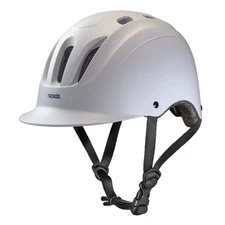 Troxel Sport 2.0 Horse Riding POPULAR Western Helmet WHITE Low Profile NIB
