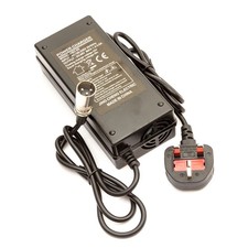 Battery Charger 48 Volt 1-3 Amp XLR Male Plug Fits Chaos 1600W Electric Scooter