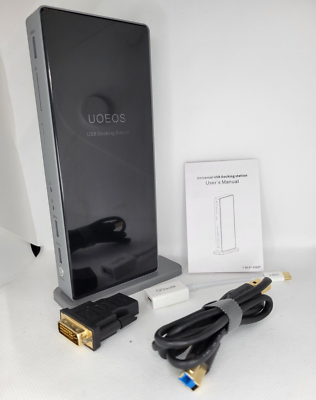 Universal USB Docking Station Uoeos Missing AC Power Adapter