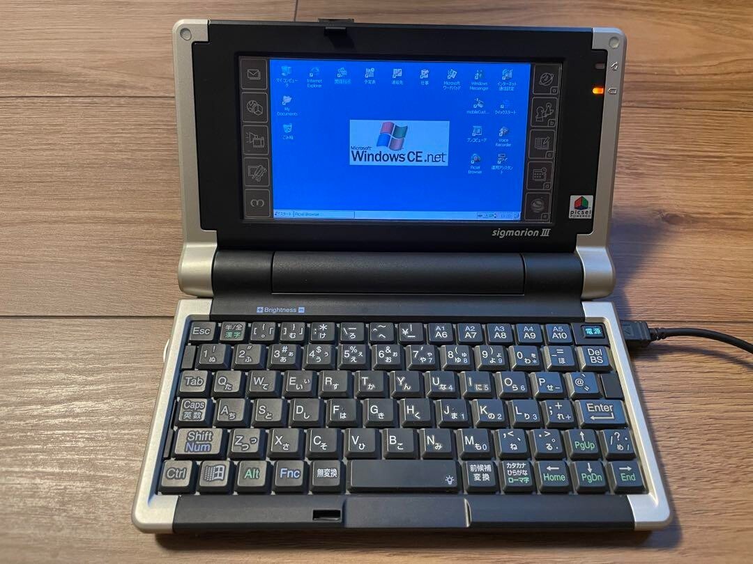 NTT ドコモ シグマリオン sigmarion 2 Windows CE 電池交換済み 