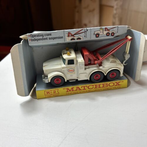 Matchbox King Size K-2 Scammell Heavy Wreck Truck Used W Box Vintage - Picture 3 of 24