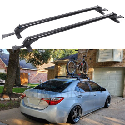 For Toyota Corolla 11th Top Roof Rack Cross Bar Cargo Luggage Carrier Bar + Lock
