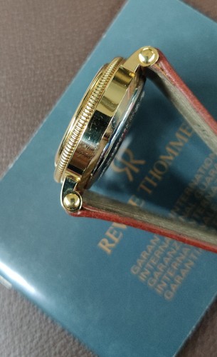 Revue Thommen Aviator vintage '90 nos watch rare chrono automatic mechanic Swiss - Foto 7 di 9