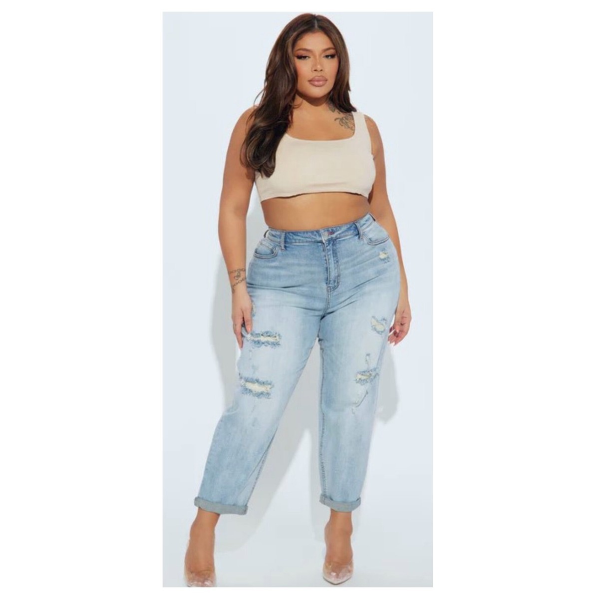 Boyfriend Pantalones Fashion Nova FASHION NOVA Gerrit Boyfriend