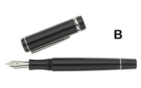 Rosetta Magellan Fountain Pen, Black Onyx, Chrome Trim, Broad Nib, Display Model on sale Rosetta Magellan Fountain Pen, Black Onyx, Chrome Trim, Broad Nib, Display Model on sale