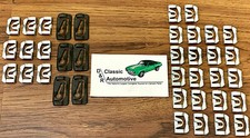 Front Rear Windshield Molding Clips Camaro Firebird 67 68 69 Window Trim Clip