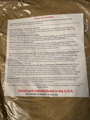 Original Essiac Tea 8 herb formula