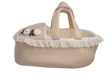 Baby Bassinet Foldable Baby Sleeping Basket Luxury Moses Basket Portable