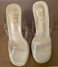 Women's Dress Casual Shoes- US Size Maybe 5 1/2 or 6- EU Size 39-Ivory-Pumps
